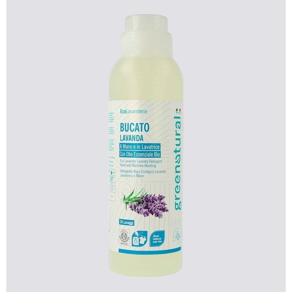 Bucato a mano e in lavatrice LAVANDA GREEN NATURAL pr. 500ml