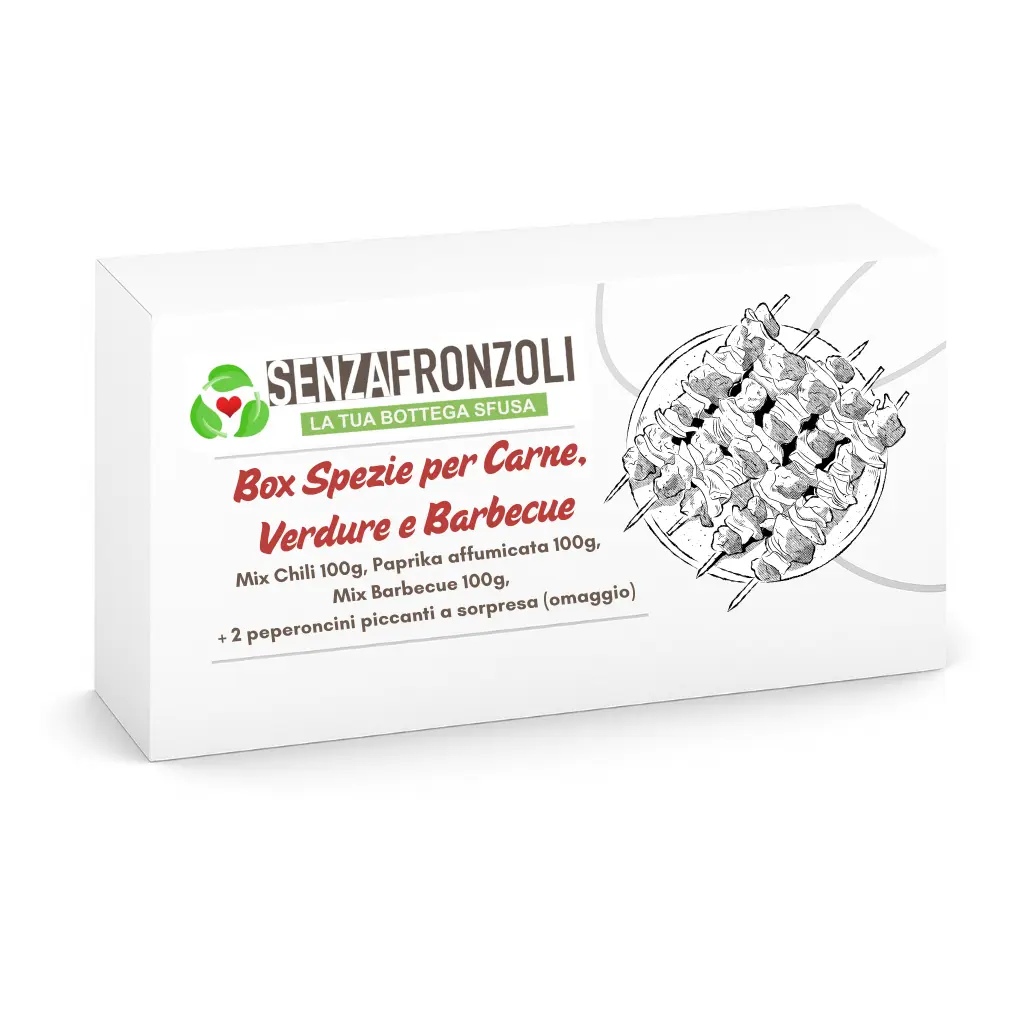 Box Spezie per Carne, Verdure e Barbecue
