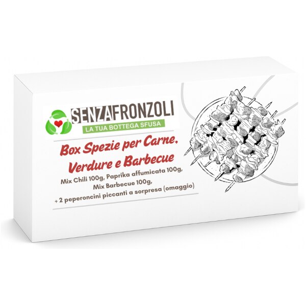 Box Spezie per Carne, Verdure e Barbecue