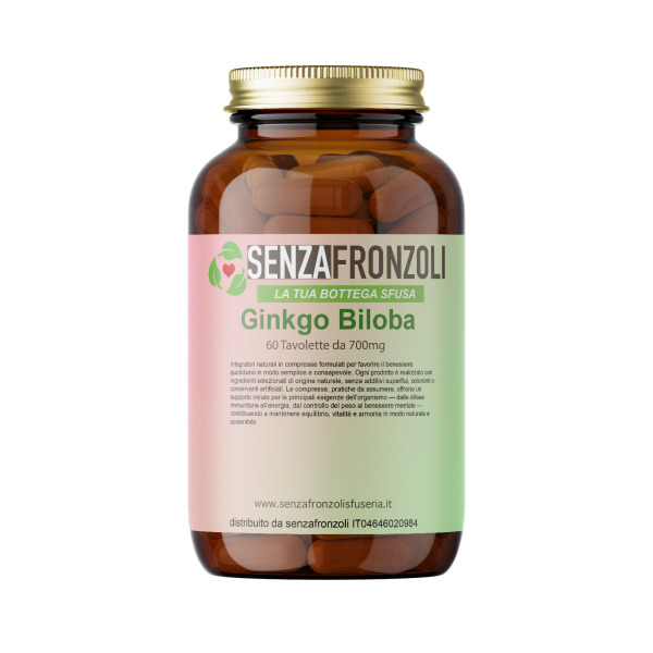 Ginkgo Biloba Natural 60 cps da 500mg