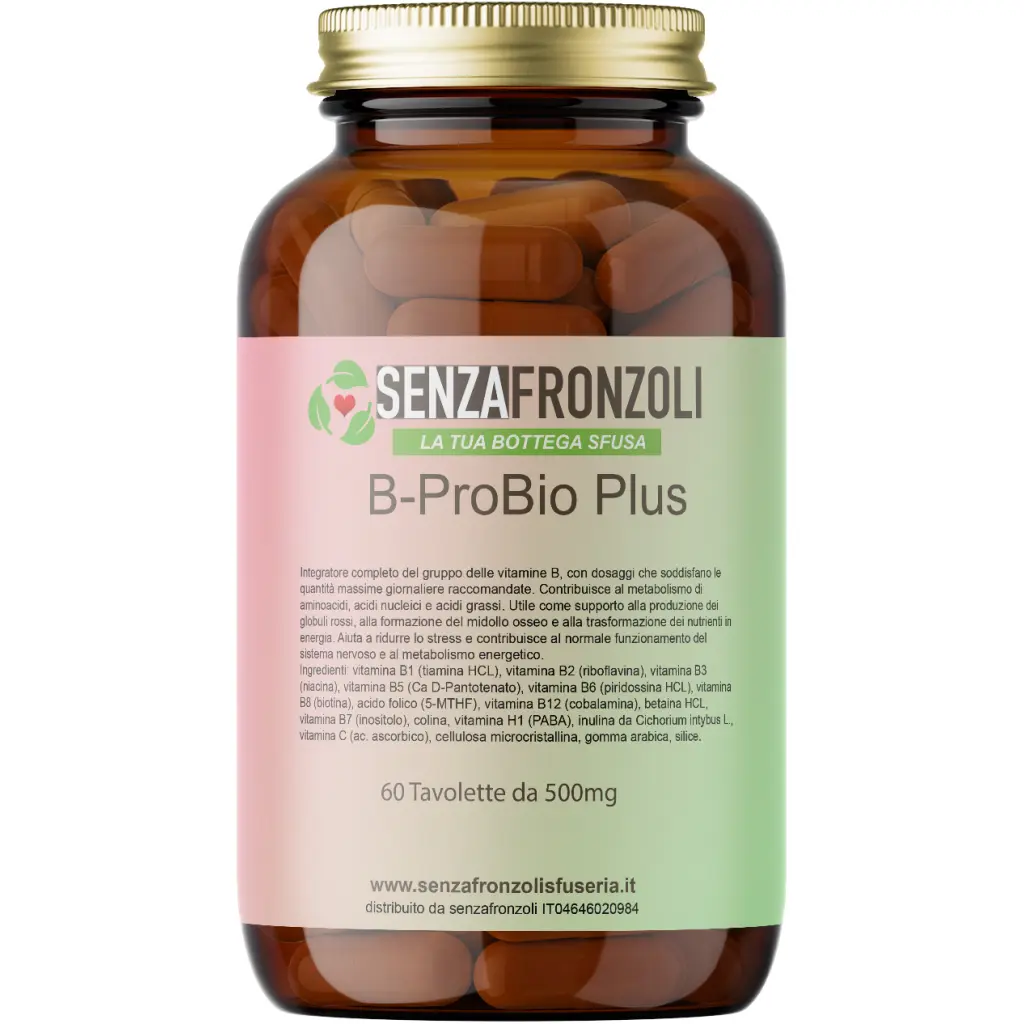 VITAMINA B COMPLEX +B12 ProBio Plus  60 Cpr