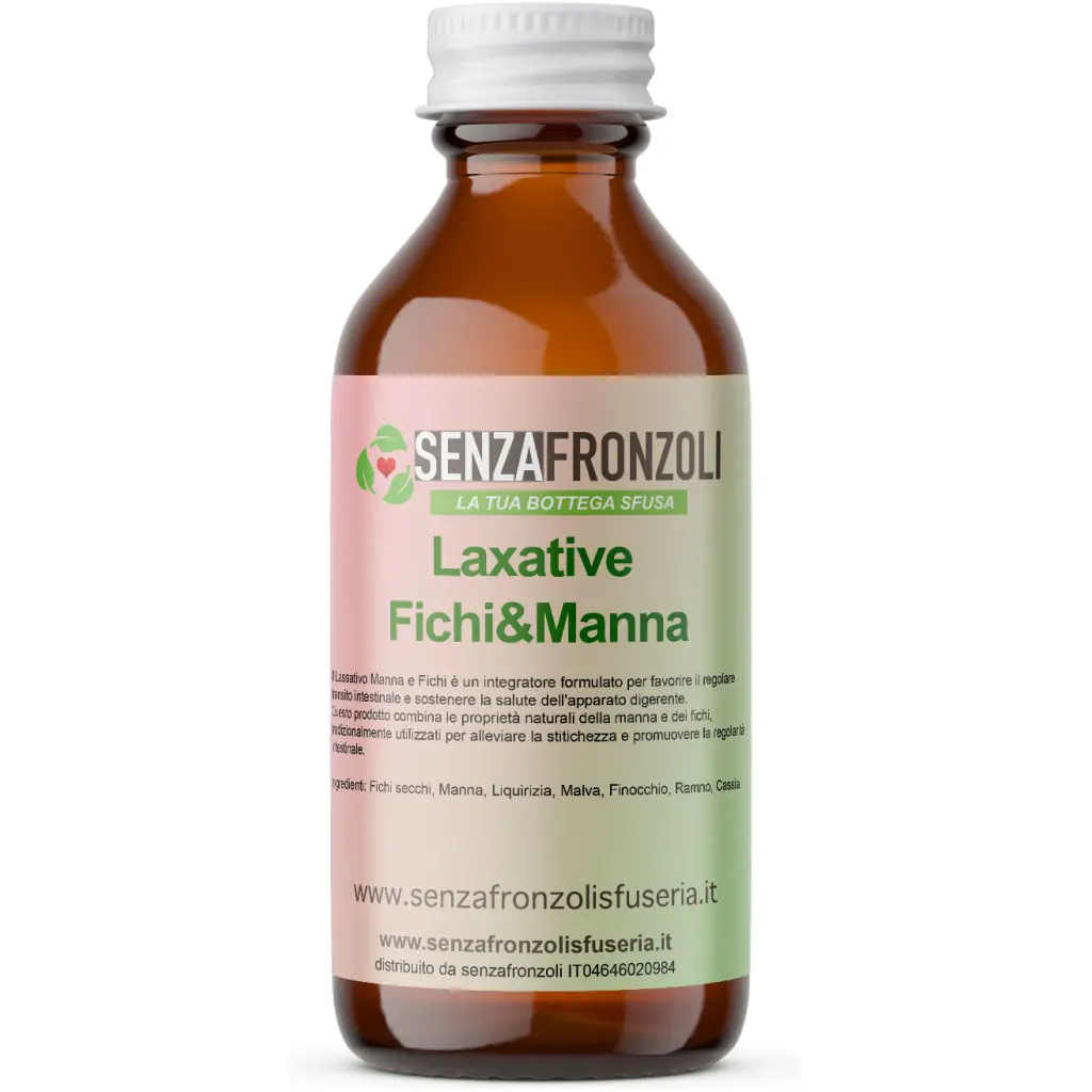 Sciroppo Manna E Fichi- Integratore per favorire transito intestinale