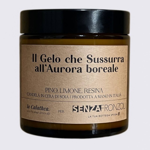 Il Gelo che Sussurra all’Aurora – Candela Profumata 90g