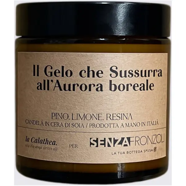 Il Gelo che Sussurra all’Aurora – Candela Profumata 90g
