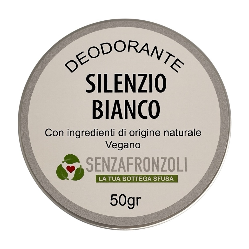Deodorante Solido Silenzio Bianco SENZAFRONZOLI 50GR