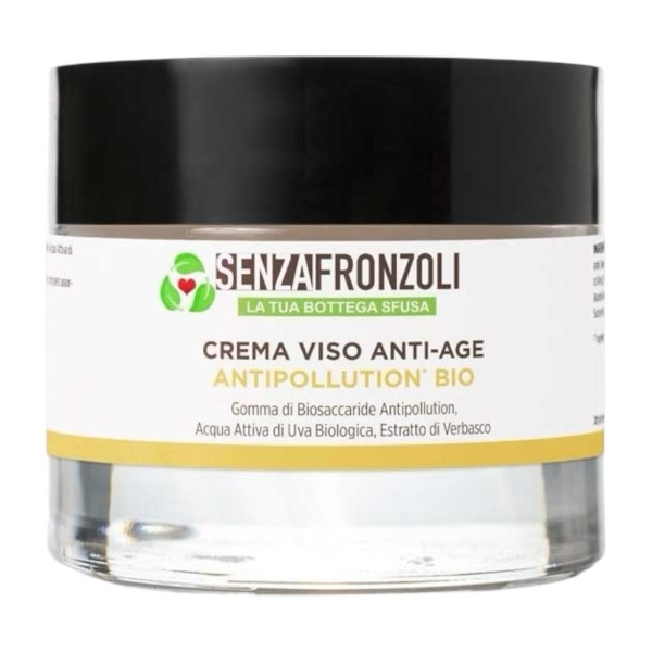 Crema Viso Antiage rimpolpante Antipollution SENZAFRONZOLI -50 ml