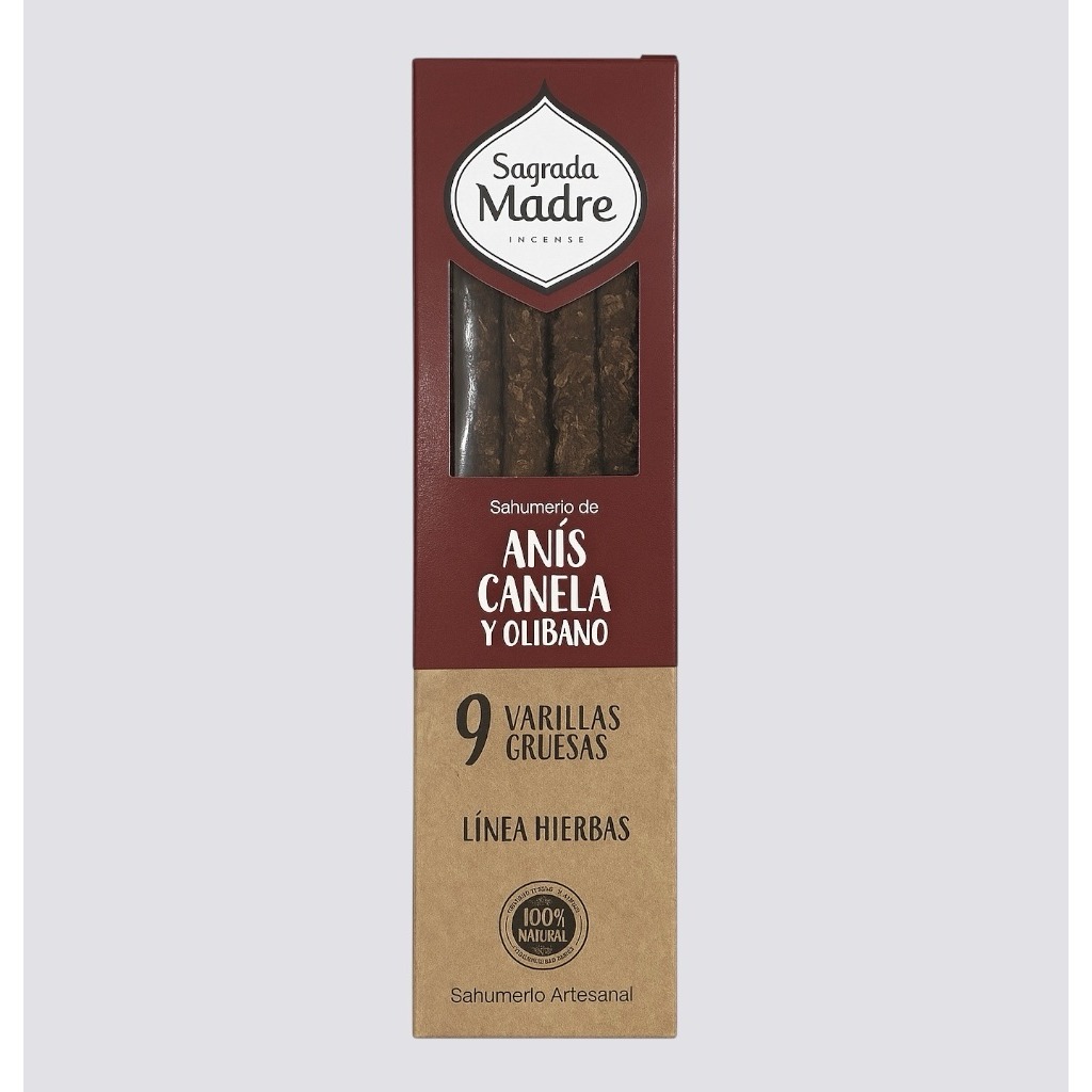 Incenso botanico CANNELLA E ANICE SAGRADA MADRE