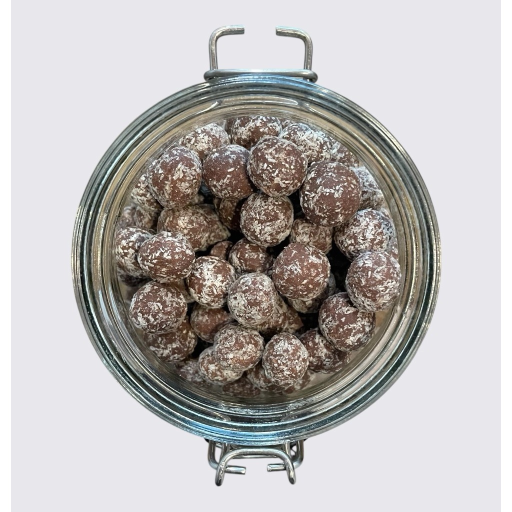 Energy Ball small alla Nocciola, Cioccolato Fondente e Cocco – 100 g