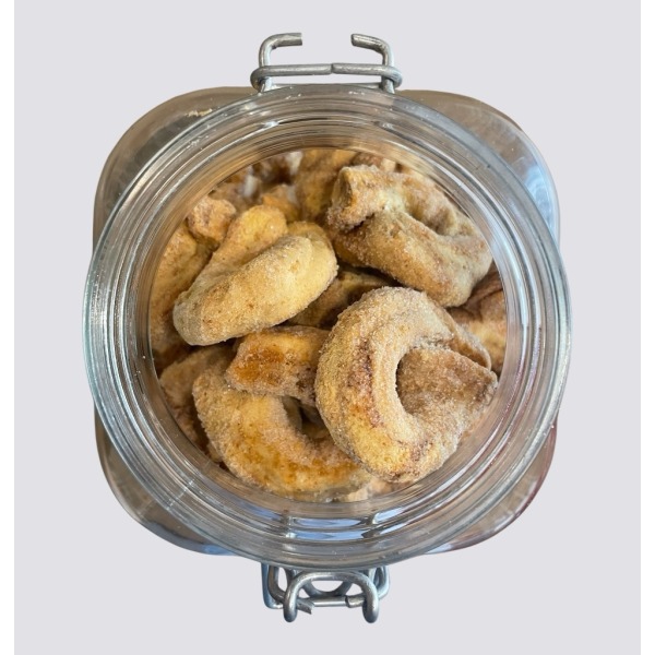 Taralli Pugliesi Artigianali Zuccherati al Cioccolato e Mandorle – Senzafronzoli 200gr