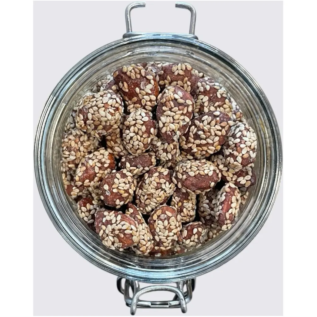 Mandorle al Sesamo e Miele – 100g
