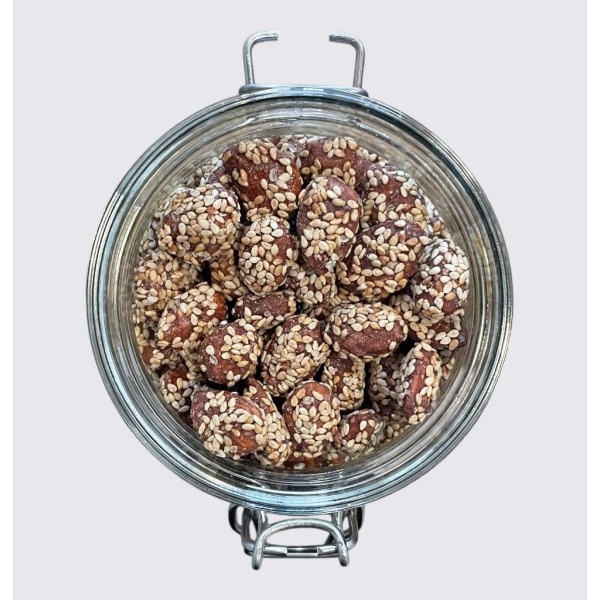 Mandorle al Sesamo e Miele – 100g