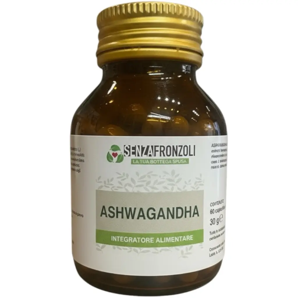 Ashwagandha SENZAFRONZOLI KSM-66®– Tonico per benessere mentale e fisico