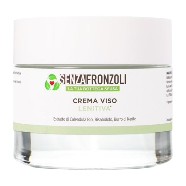 Crema Viso Lenitiva e idratante alla calendula e Karite SENZAFRONZOLI– 50 ml