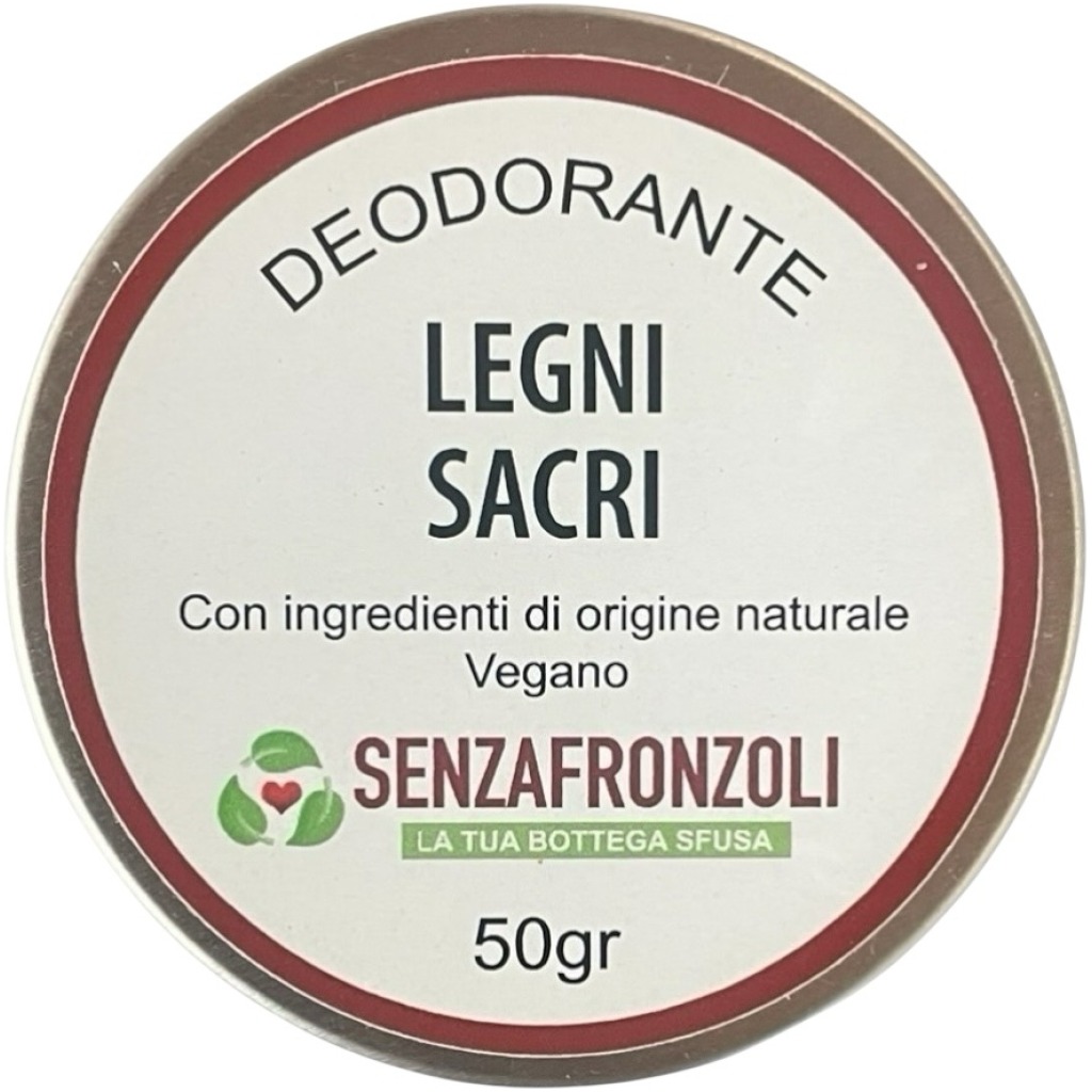 Deodorante Solido Legni Sacri SENZAFRONZOLI 50GR