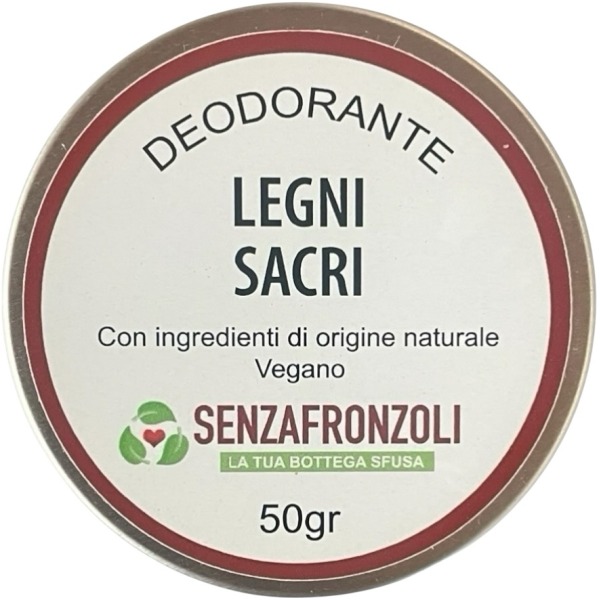 Deodorante Solido Legni Sacri SENZAFRONZOLI 50GR