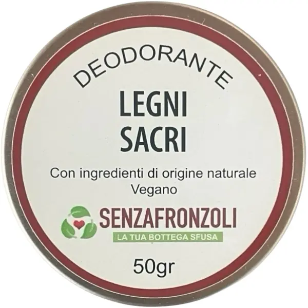 Deodorante Solido Legni Sacri SENZAFRONZOLI 50GR