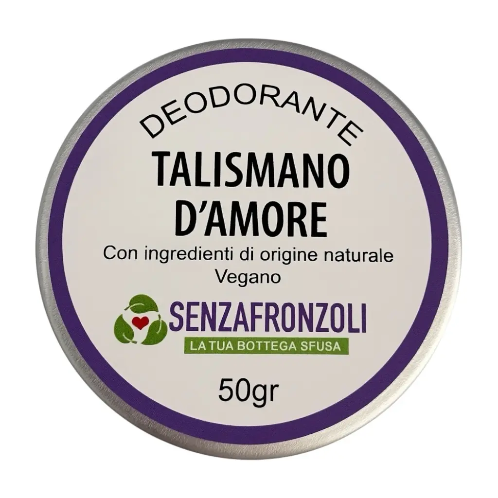 Deodorante Solido Talismano d’Amore SENZAFRONZOLI 50GR