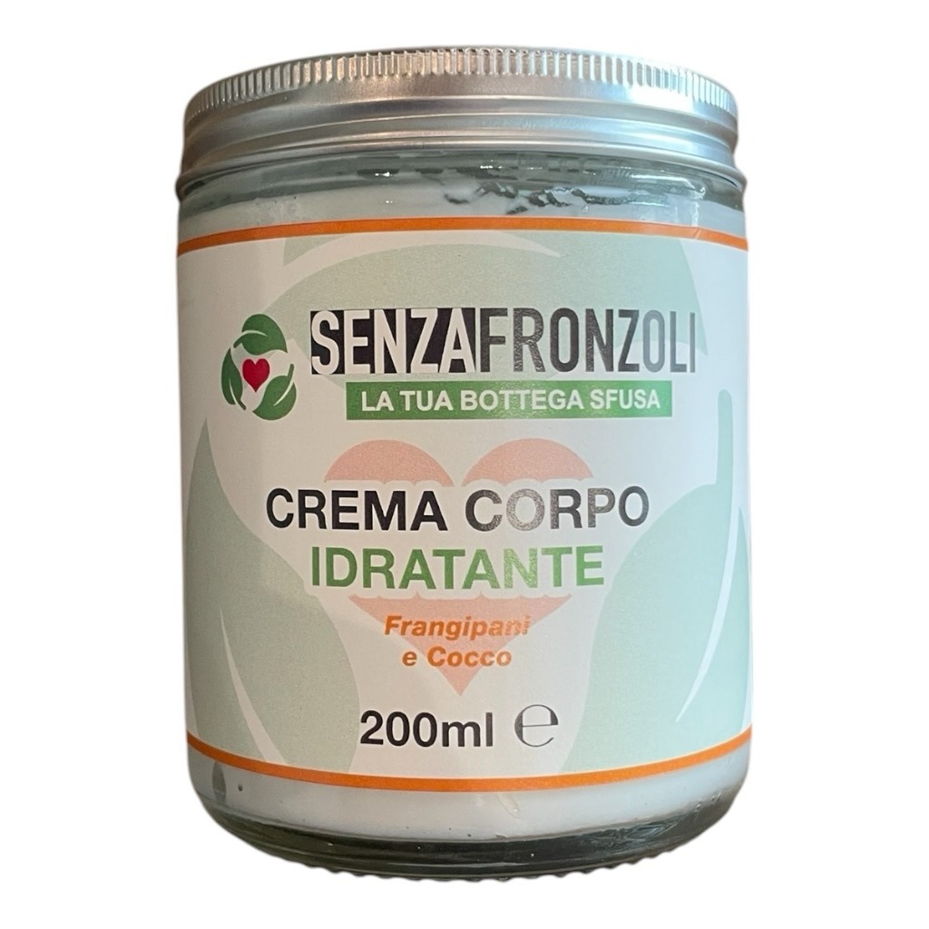 CREMA CORPO IDRATANTE – Frangipani e Cocco 200ml