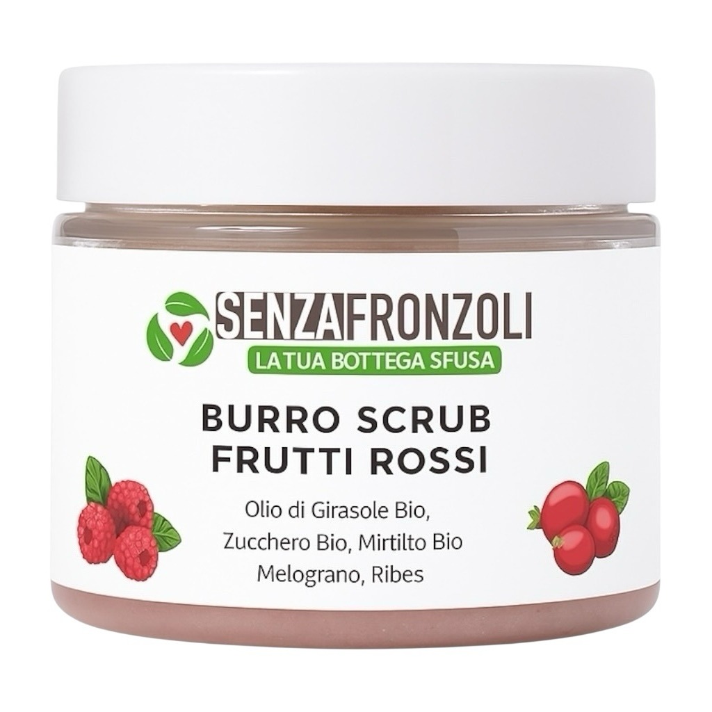Burro Scrub Corpo Frutti di Bosco – 50 ml SENZAFRONZOLI