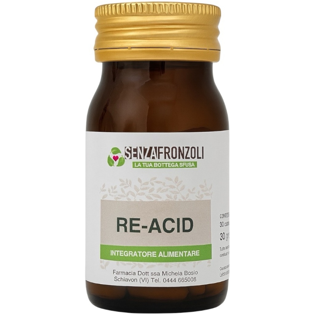 REACIDSEN Integratore per Acidità e Bruciore di Stomaco di SenzaFronzoli FLACONE 60cp
