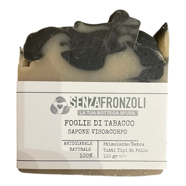 Sapone Naturale Foglie di Tabacco 90 gr Senzafronzoli