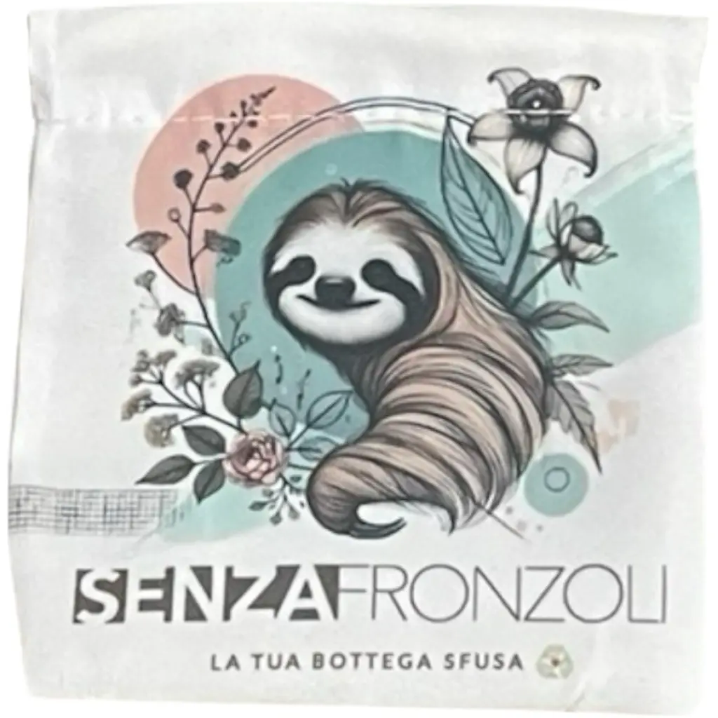 Porta sapone in STOFFA E CERA DI SOIA SENZAFRONZOLI