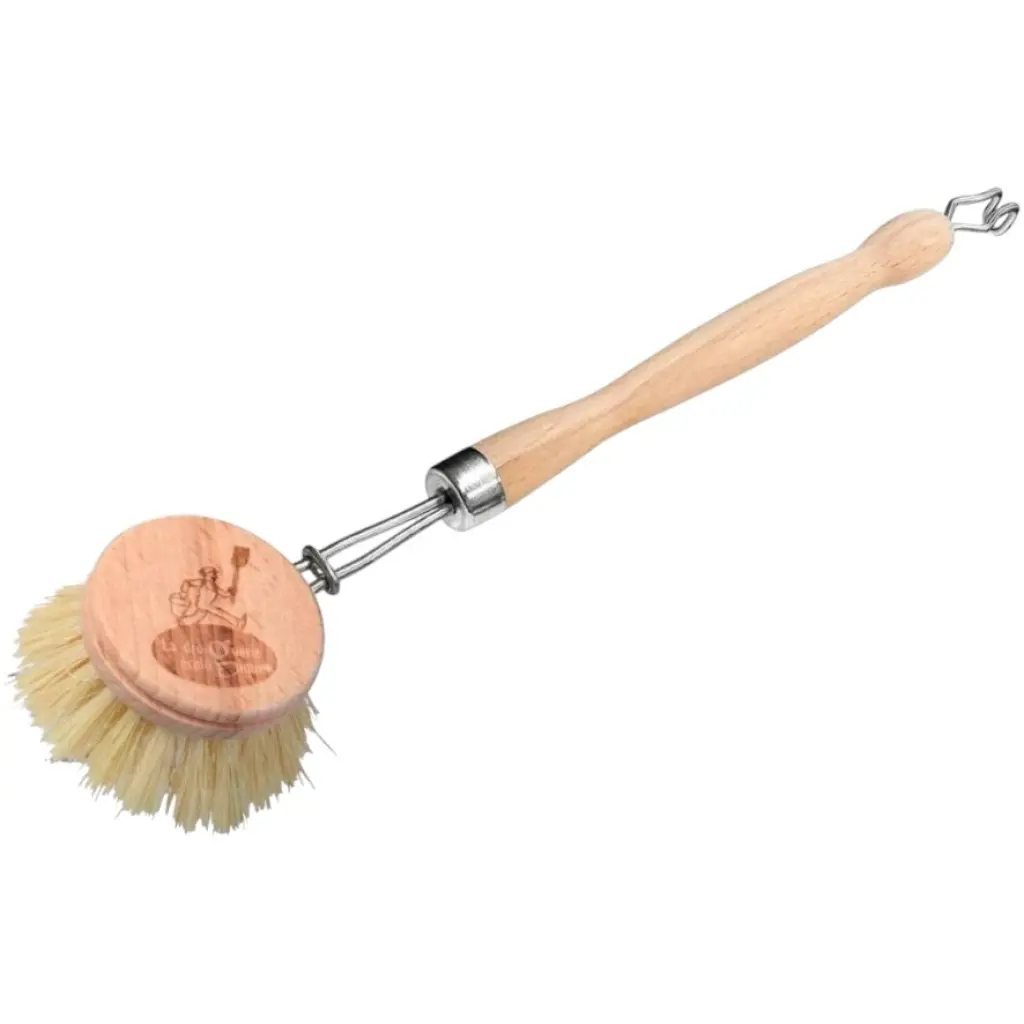 Spazzola per pentole con manico