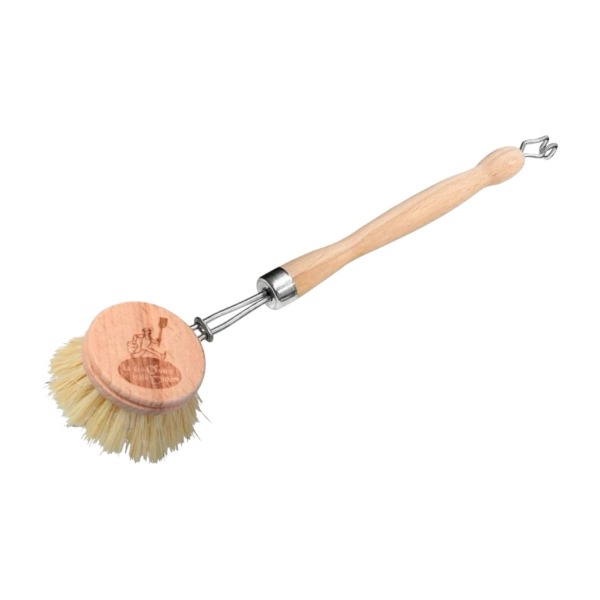 Spazzola per pentole con manico