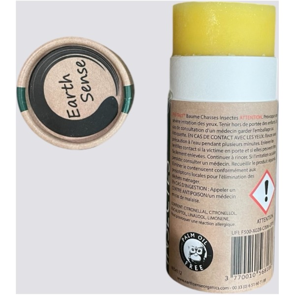 Earth Sense Organics Pro-Tect™: Balsamo Repellente per Insetti Naturale e Efficace 30ml
