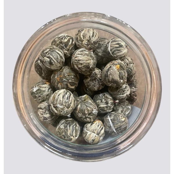 Blooming tea ai fiori di gonfrena calendula e giglio 1pz