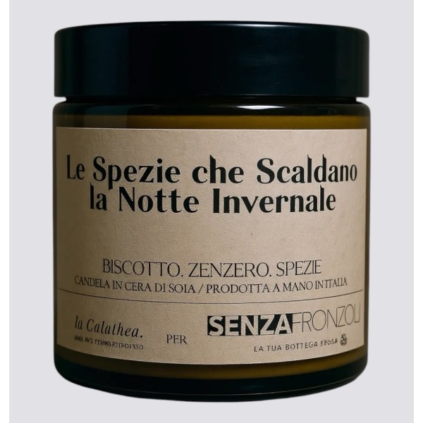 Le Spezie che Scaldano la Notte Invernale – Candela Profumata 90g