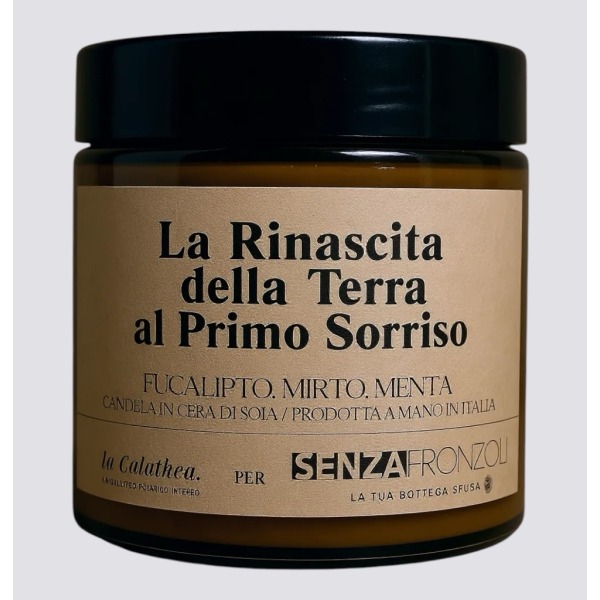 La Rinascita della Terra al Primo Sorriso – Candela Profumata 90g
