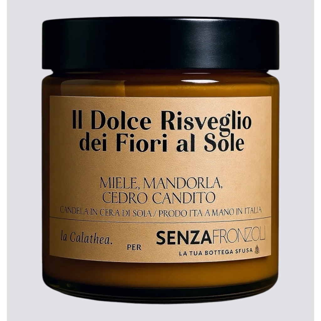 Il Dolce Risveglio dei Fiori al Sole – Candela Profumata 90g