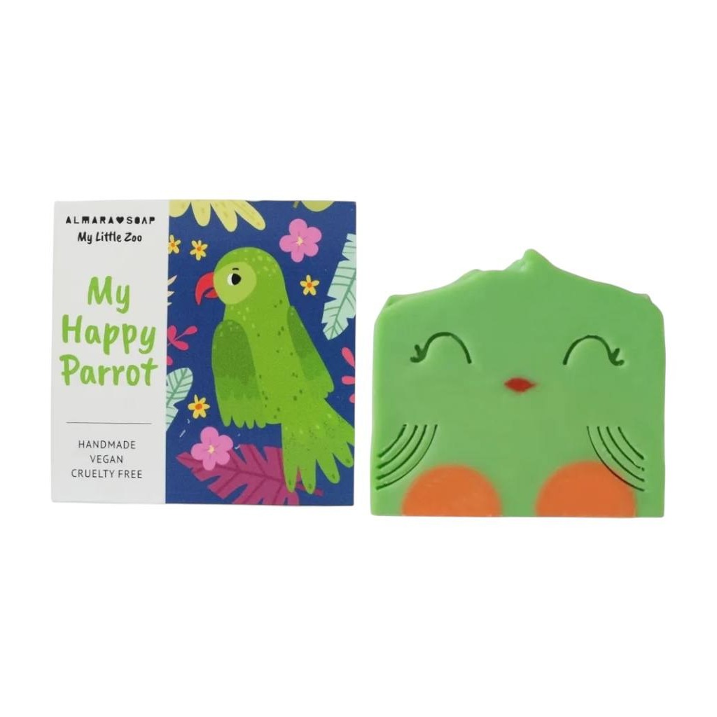 SAPONE My Happy Parrot LIMONE ALMARA SOAP 90gr