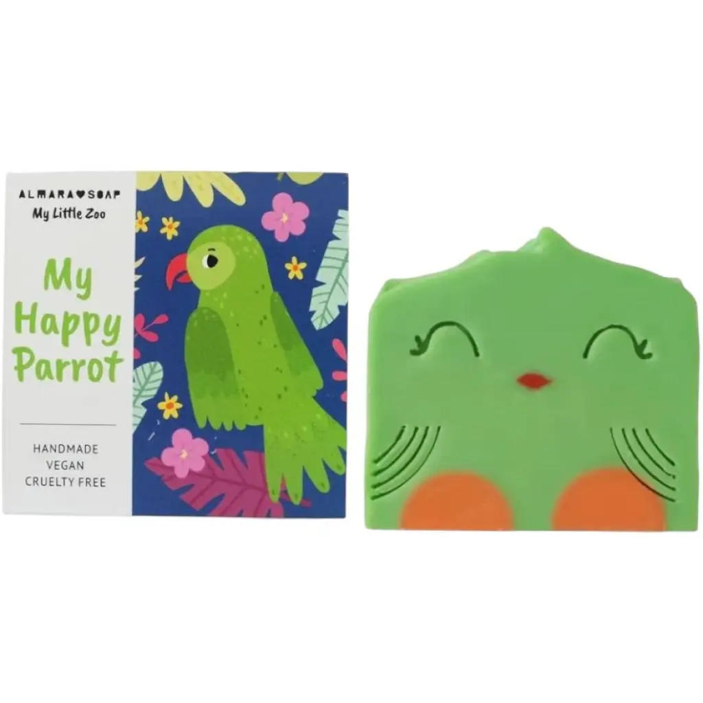 SAPONE My Happy Parrot LIMONE ALMARA SOAP 90gr