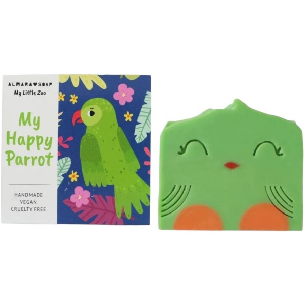 SAPONE My Happy Parrot LIMONE ALMARA SOAP 90gr