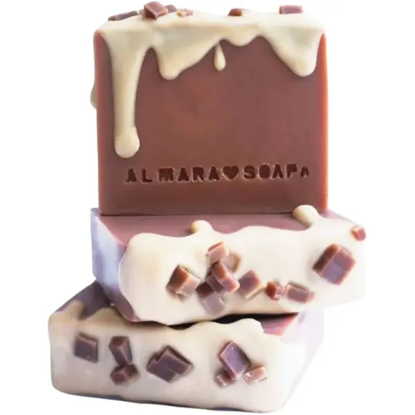 SAPONE Caramel Cupcake caramello e vaniglia ALMARA SOAP 90gr
