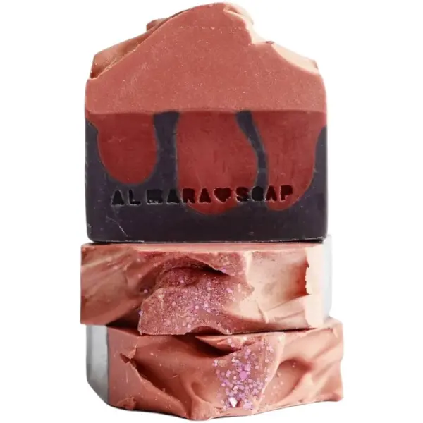 SAPONE Cherry Nougat ciliegie e torrone ALMARA SOAP 90gr
