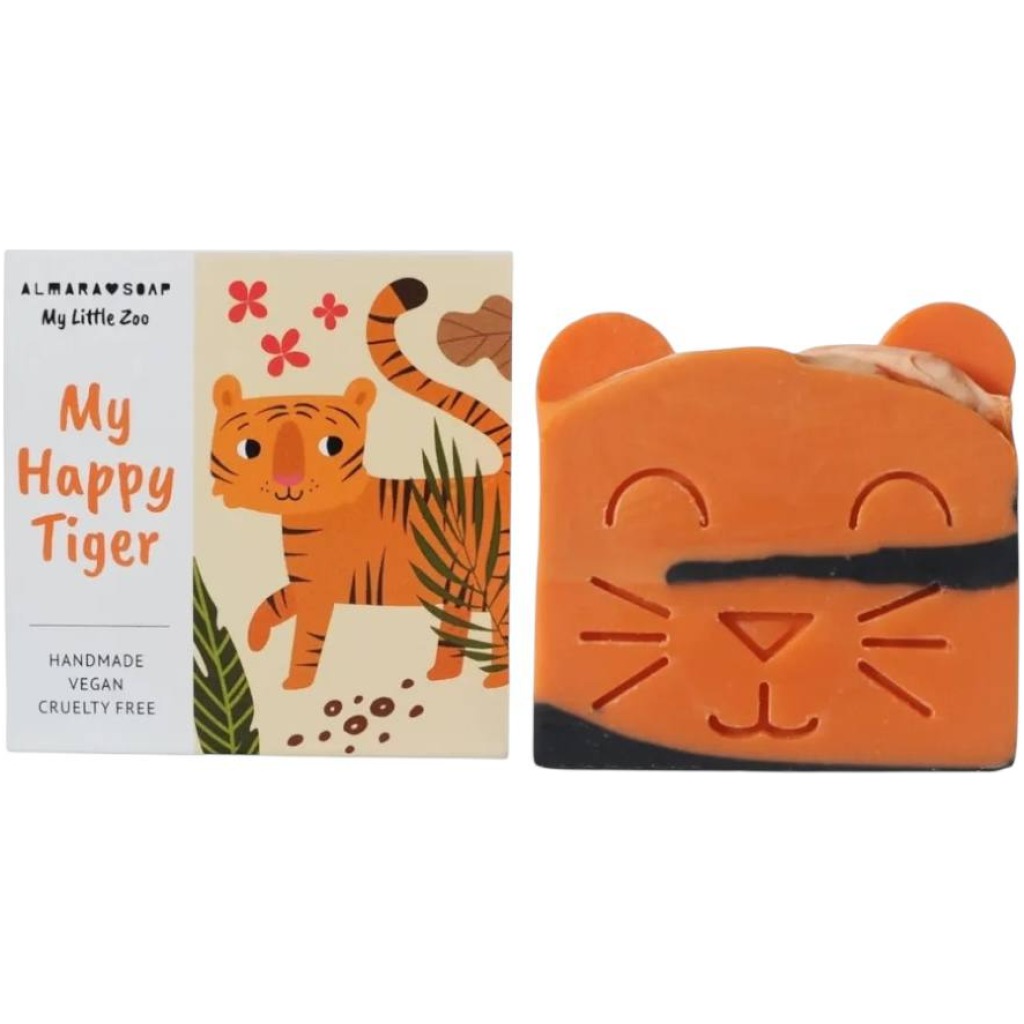 Sapone My Happy tiger ARANCIA ALMARA SOAP 90gr