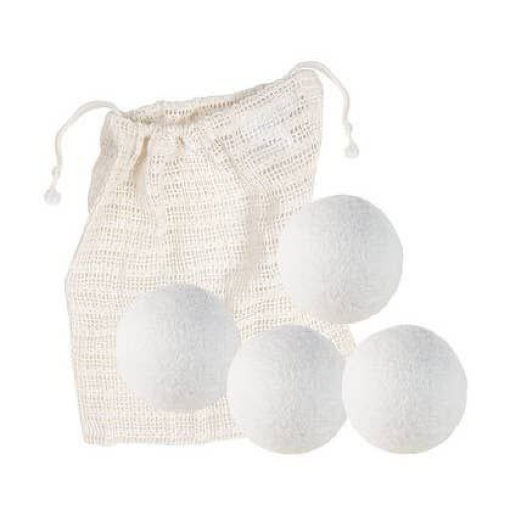 Set di 3 Palline di Lana per Asciugatrice – Morbidezza Naturale per il Bucato