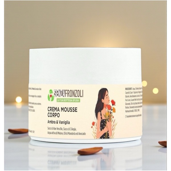Crema Corpo FREEDOM all’ Ambra & Vaniglia SENZAFRONZOLI 200ml