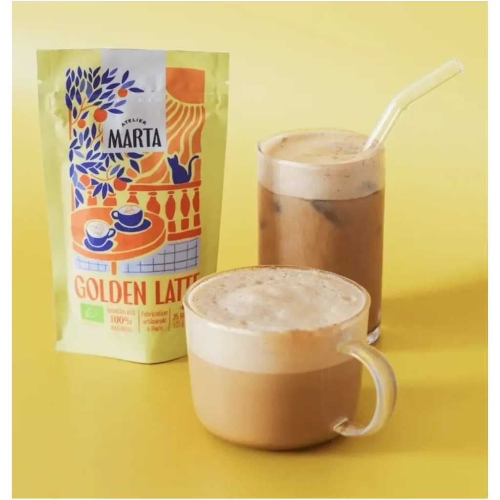 Golden Milk alla Curcuma  PREMIUM – Bevanda istantanea 125gr
