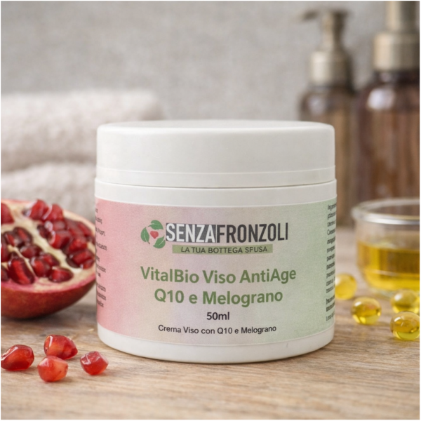 VitalBio Viso AntiAge – Q10 e Melograno 50ml