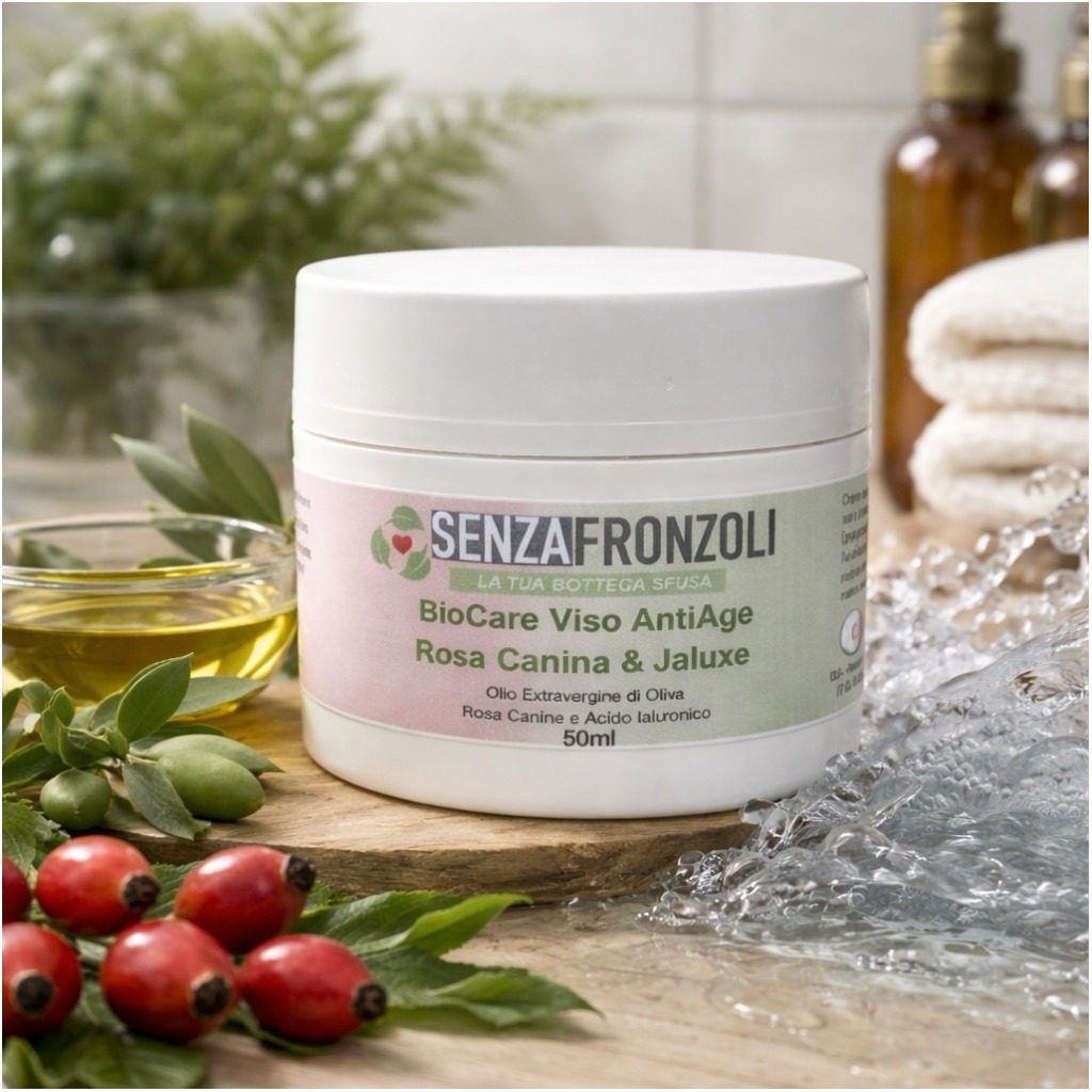 BioCare Viso AntiAge – Rosa Canina & acido IALURONICO 50ml
