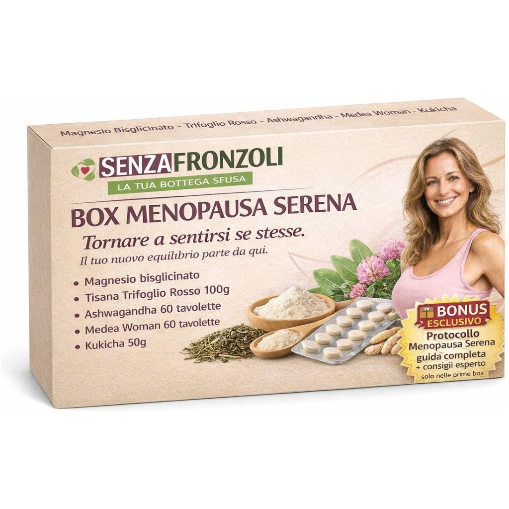 BOX MENOPAUSA SERENA Tornare a sentirsi se stesse.