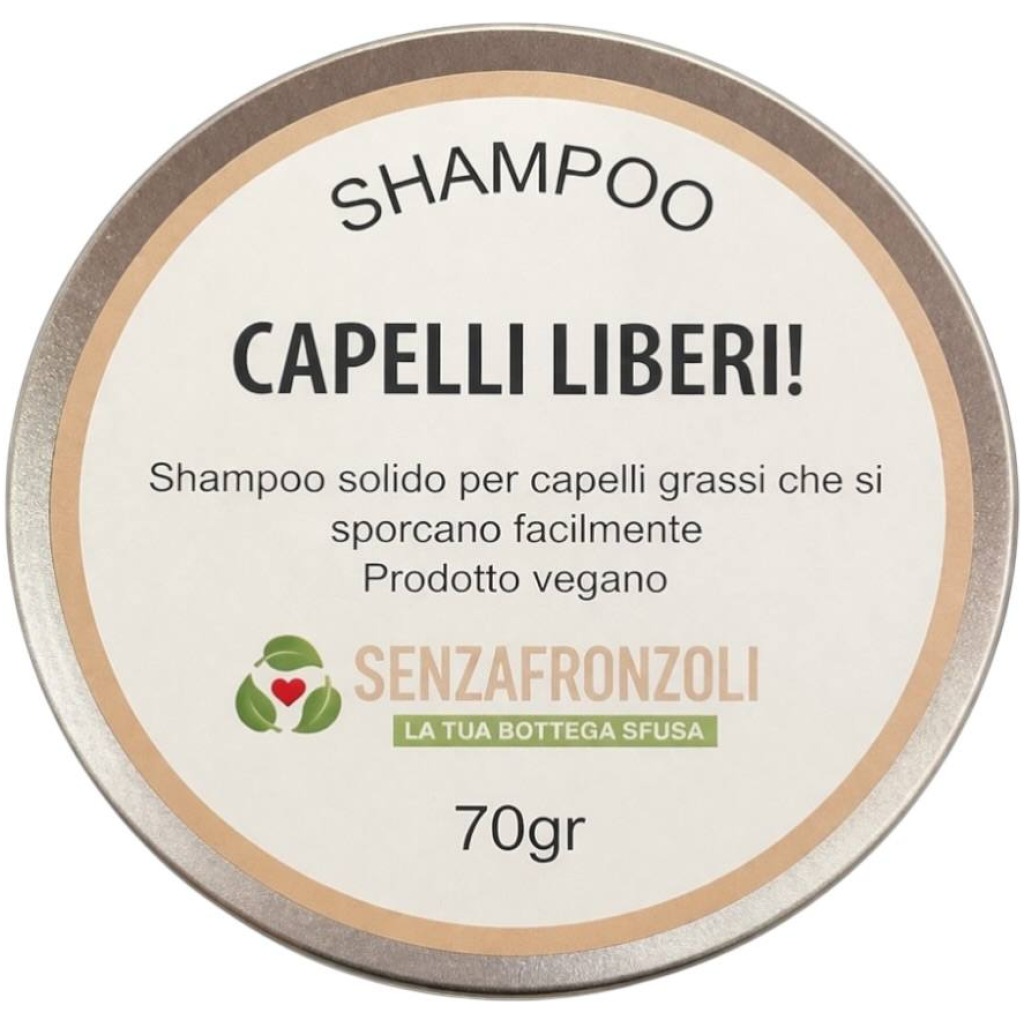 Shampoo Solido Riequilibrante – Capelli Liberi | Capelli Grassi & Cute Impura