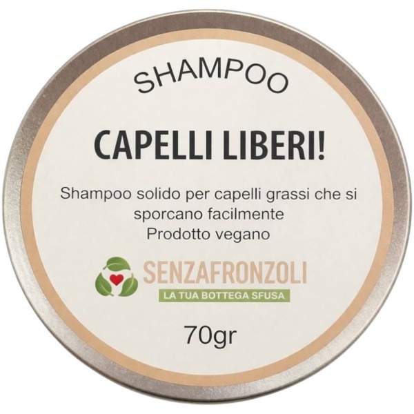 Shampoo Solido Riequilibrante – Capelli Liberi | Capelli Grassi & Cute Impura