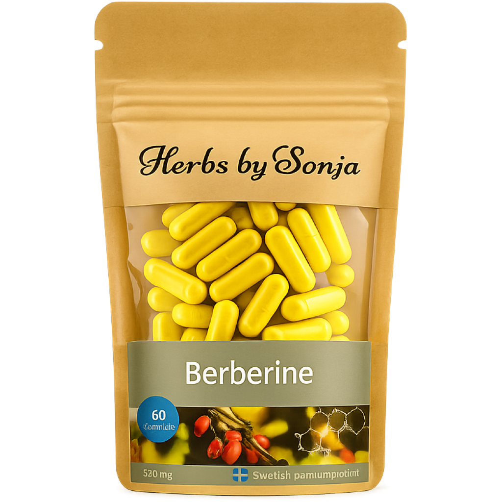 Capsule di Berberina 500 mg 97% estratto– Supporto metabolismo e zuccheri nel sangue