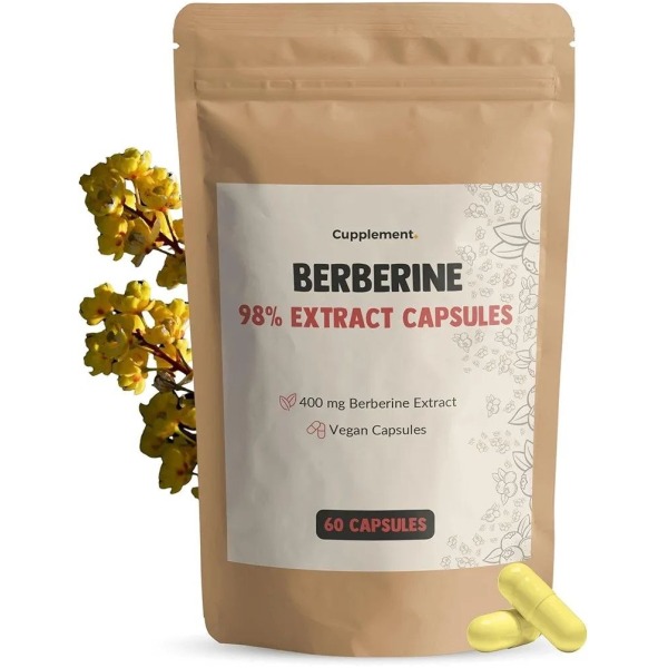 Capsule di Berberina 400 mg – Supporto metabolismo e zuccheri nel sangue