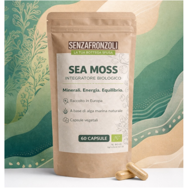 Capsule di Muschio Marino 500 mg – Ricco di minerali e supporto naturale